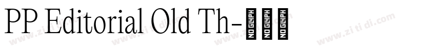PP Editorial Old Th字体转换